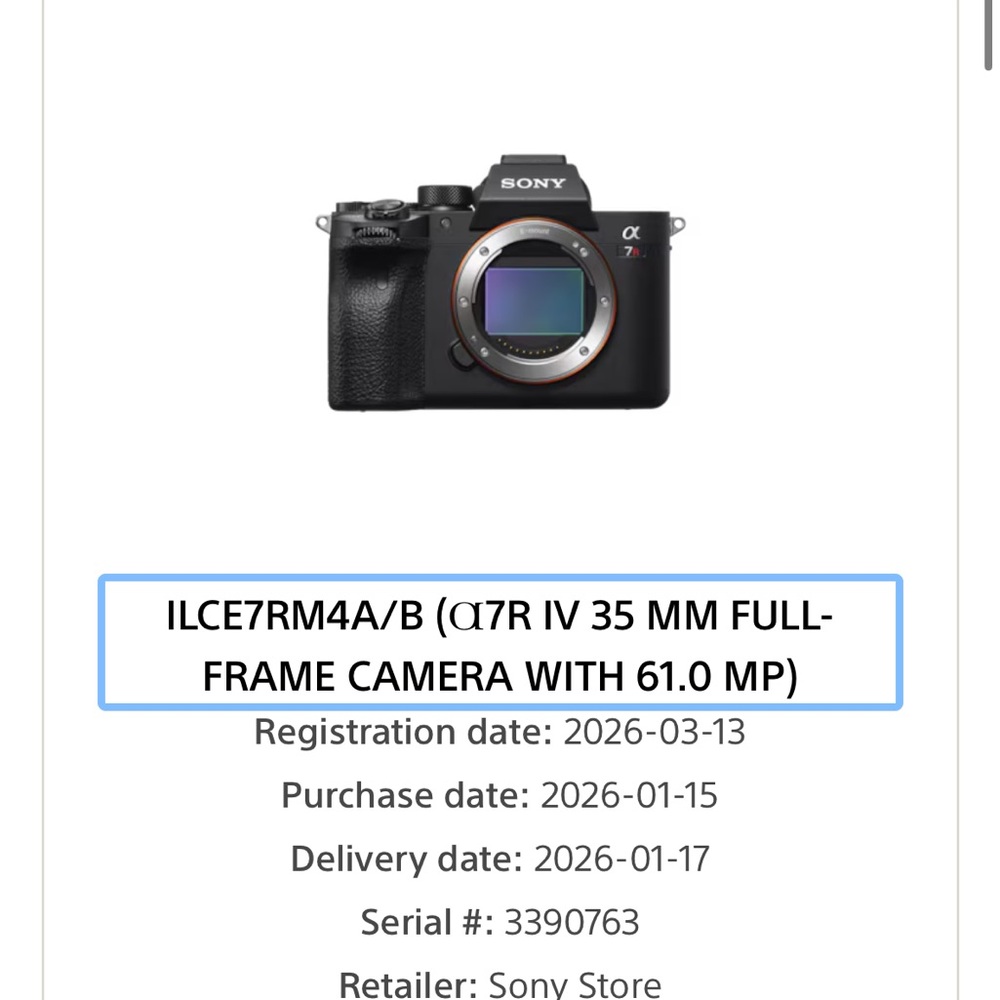 Sony Alpha 7R IV Mirrorless Camera Black Sigma 28-70mm F2.8 DG DN Sony E Black